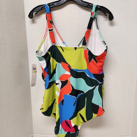 Anne Cole Women's 18W Plus 1pc Swimsuit New - Picture 7 of 10